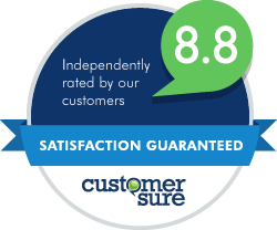 We use CustomerSure to check that our customers are happy - every time.
